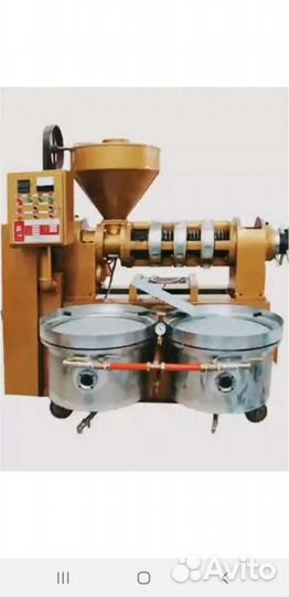 Маслопресс шнековый горячего отжима для масла