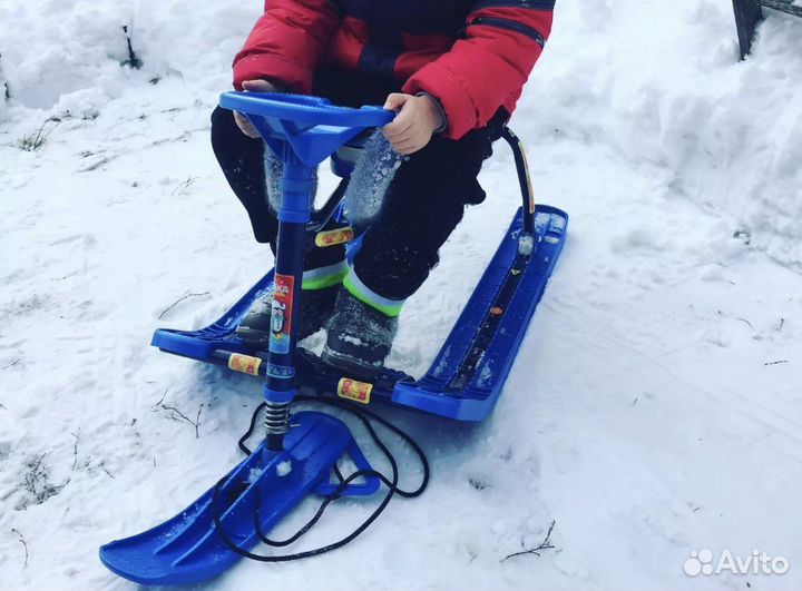 Детский снегокат бу