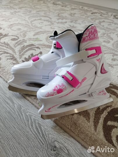 Коньки ледовые раздвижные