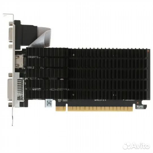 Видеокарта бу nvidia 01024MB GT710 passive gddr3 6