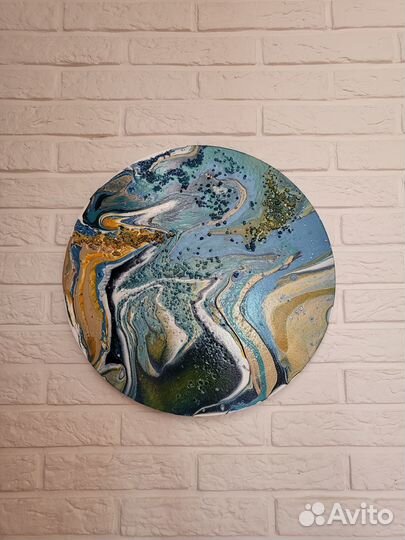 Абстрактная картина. Море