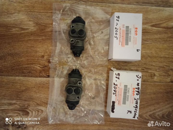 Задние тормозные цилиндры