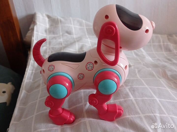 Робопëс на батарейках