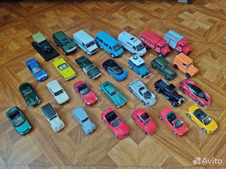 Модели автомобилей 1:43