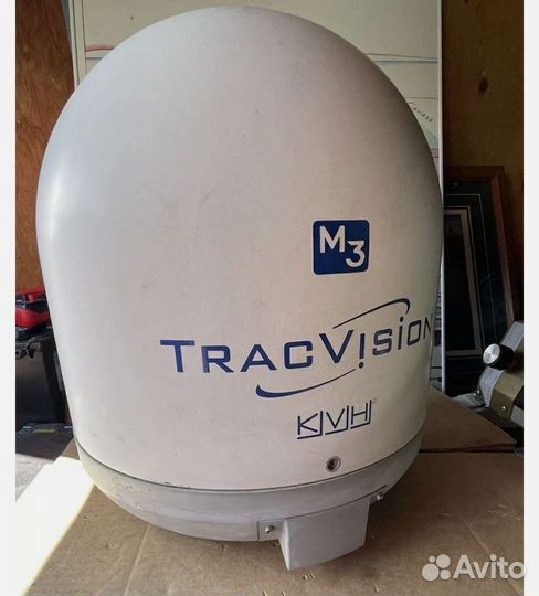 Морская мобильная антенна спутникового тв KVH M3
