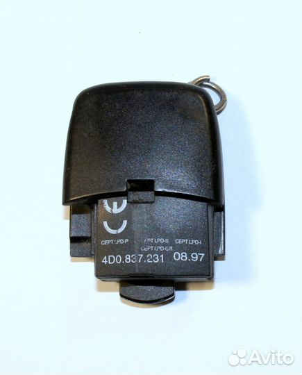 Ключ Ауди, Audi, 2 кнопки, выкидной оригинал, Б. У