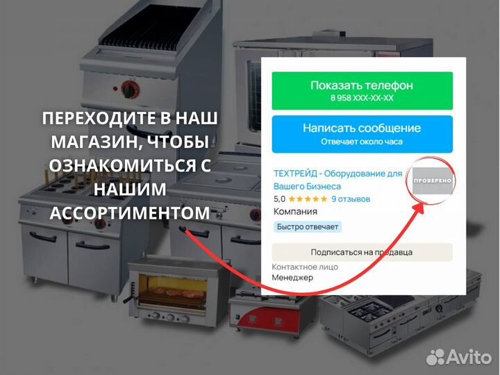 Плита индукционная 4х конф настольная 3 кВт CN