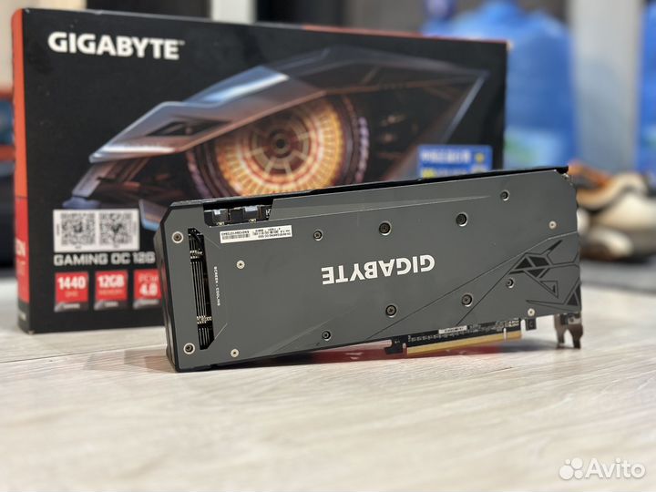 Видеокарта RX6700XT gigabute gaming 12GB