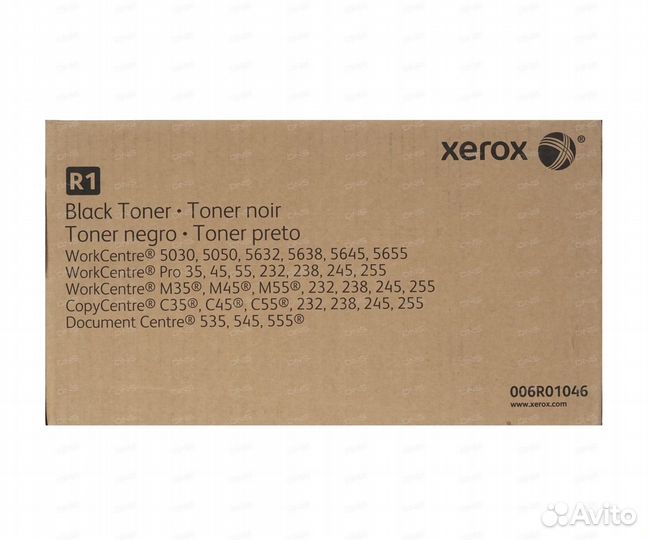 Тонер Xerox 006R01046 черный