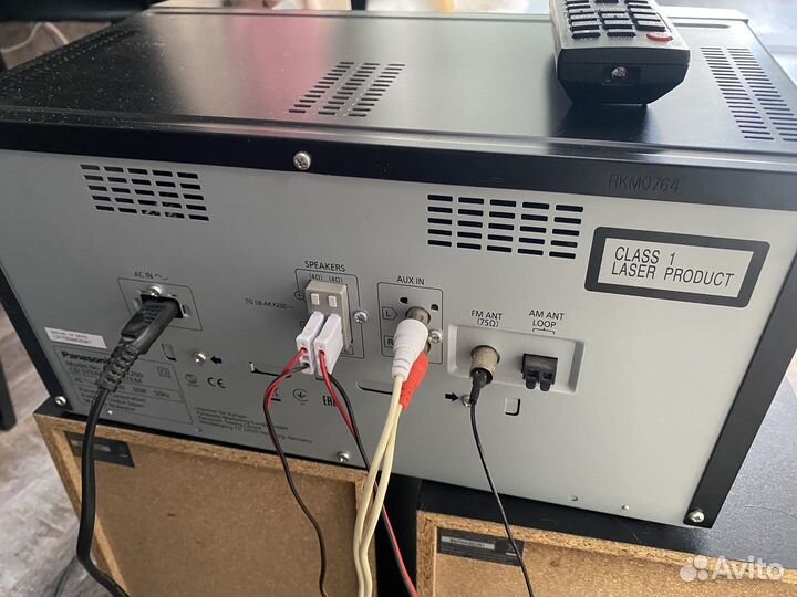 Музыкальный центр panasonic sa-akx200