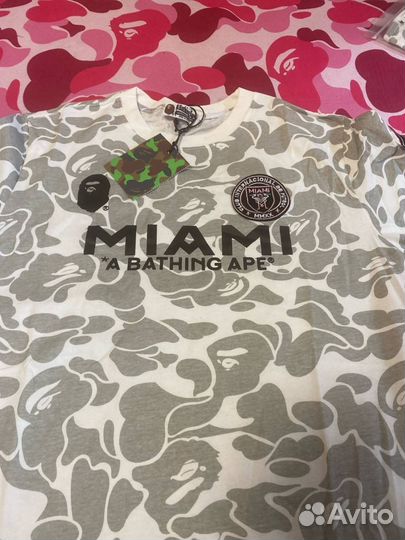 Футболка bape inter miami