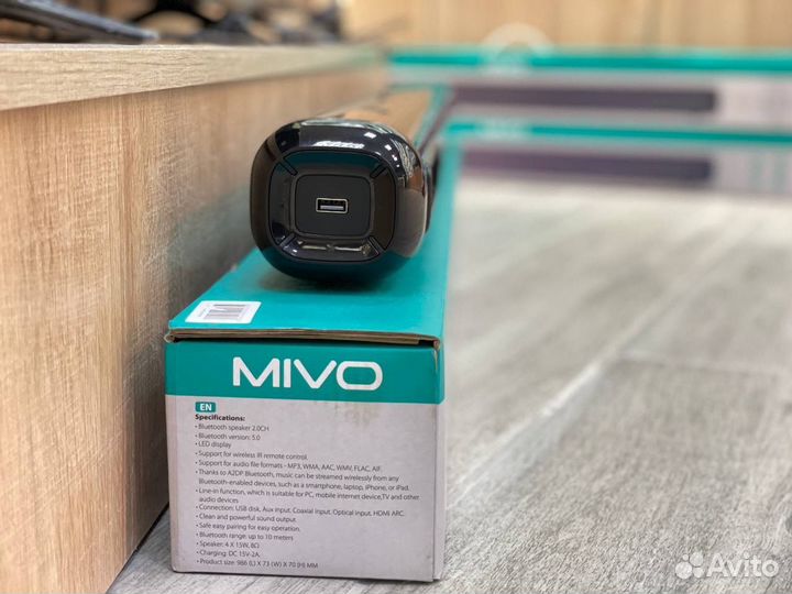 Саундбар mivo M55 (новый, гарантия) 60W
