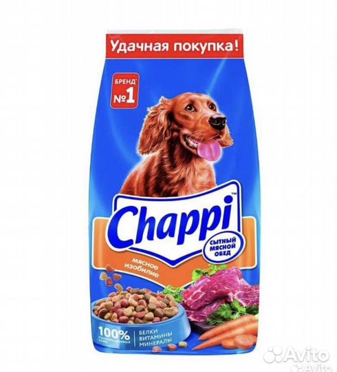 Корм chappi 15 кг