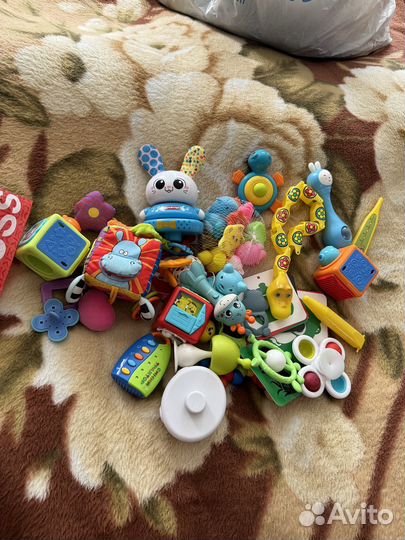Пакет с игрушками, Алило, погремушки до 1.5 года