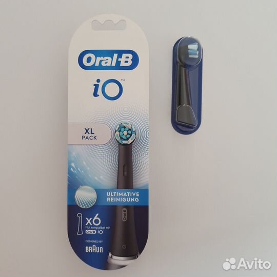 Насадки Oral-B iO Ultimate Clean Black (6 шт./уп.)