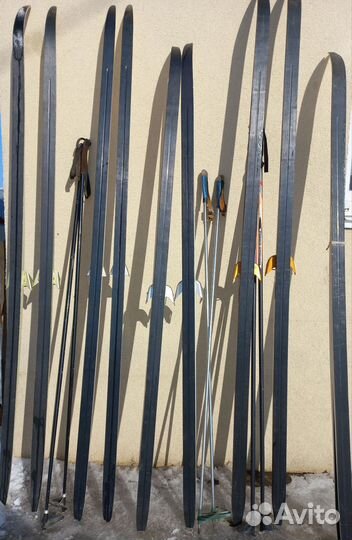 Беговые лыжи комплект