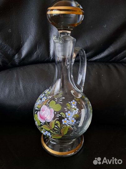 Штоф с рюмками хрусталь