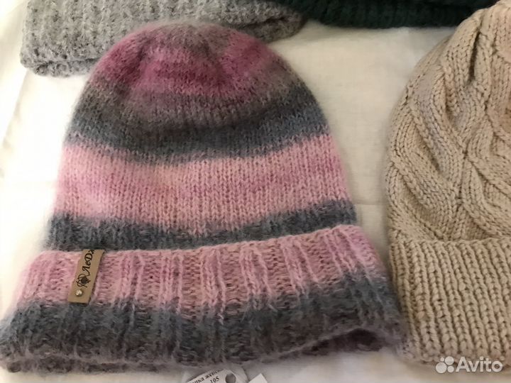 Шапка на весну осень демисезон ручная работа