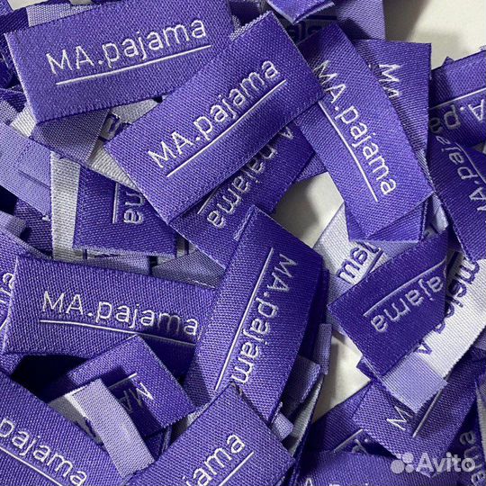 Жаккардовые этикетки