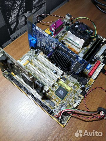 Материнская плата GA-6VX7B-4X с процессором