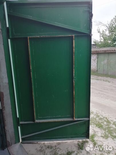 Ворота гаражные бу