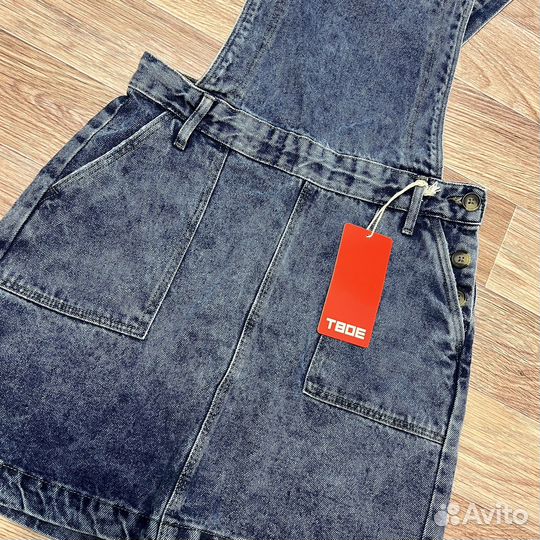 Джинсовый сарафан