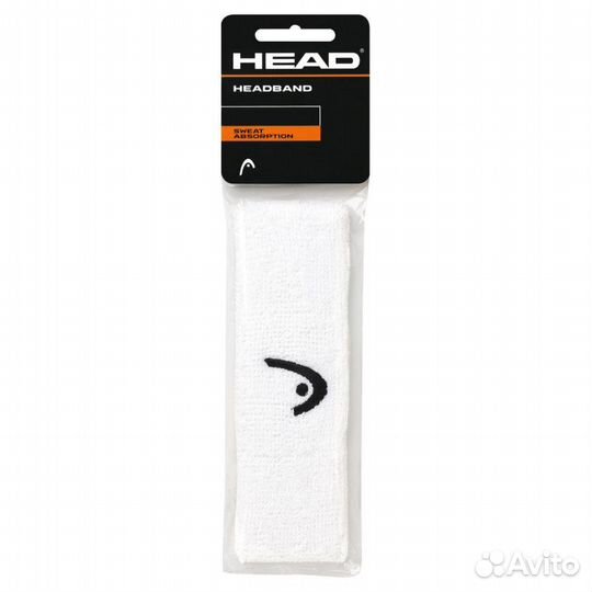 Повязка на голову Head Headband White