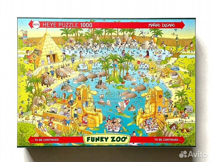 Пазлы Нильский зоопарк фирмы heye. Германия