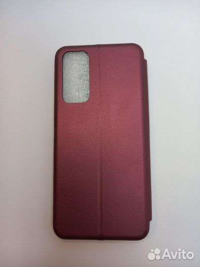 Чехол-книжка для Honor 10X Lite (бордовый)