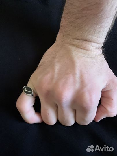 Кольцо серебряное