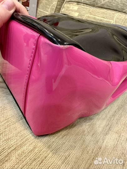Сумка лаковая Armani jeans оригинал