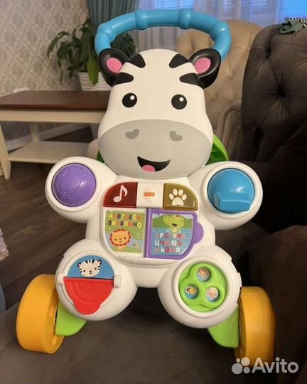 Ходунки fisher price зебра