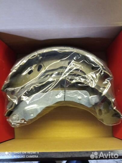 Тормозные колодки задние Renault logan