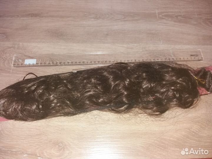 Накладные волосы на заколках