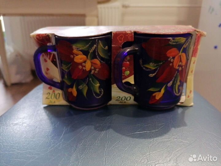 Кружка 2 шт. Новые. Чайная пара. 2 кружки
