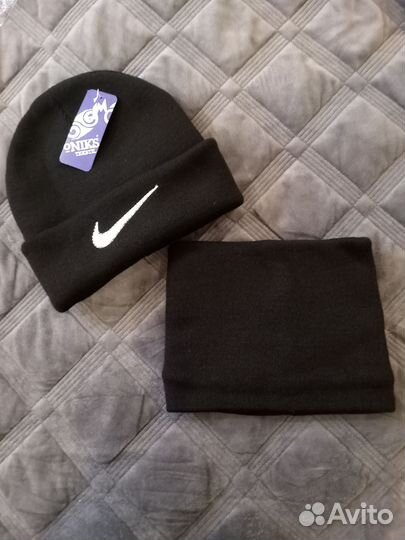 Шапка и снуд мужской