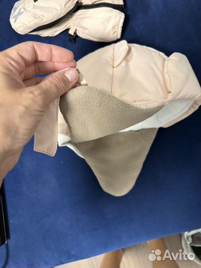 Шапка и варежки детские