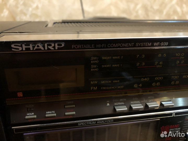 Магнитола sharp wf 939