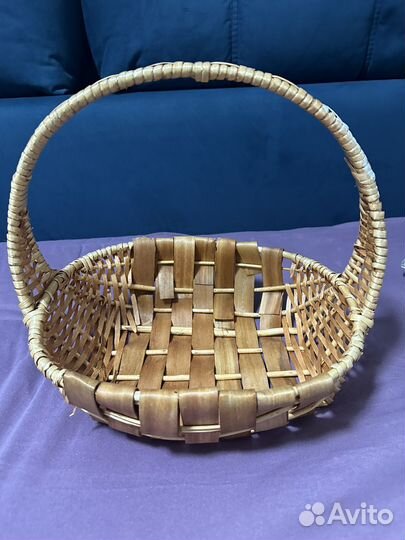 Корзина плетеная