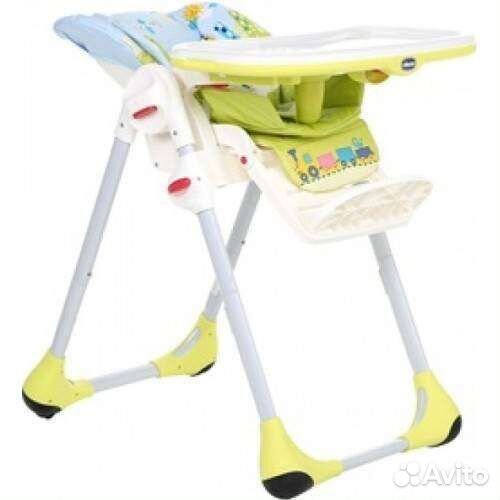 Стульчик для кормления chicco polly