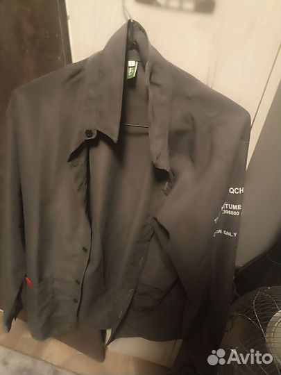 Рубашка серая