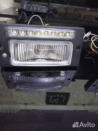 Противотуманки 2/1 диодные на ваз 2109-2115 тюнинг