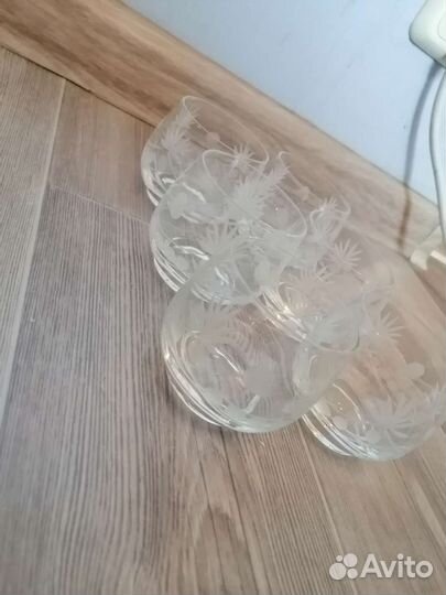 Хрустальные стаканы