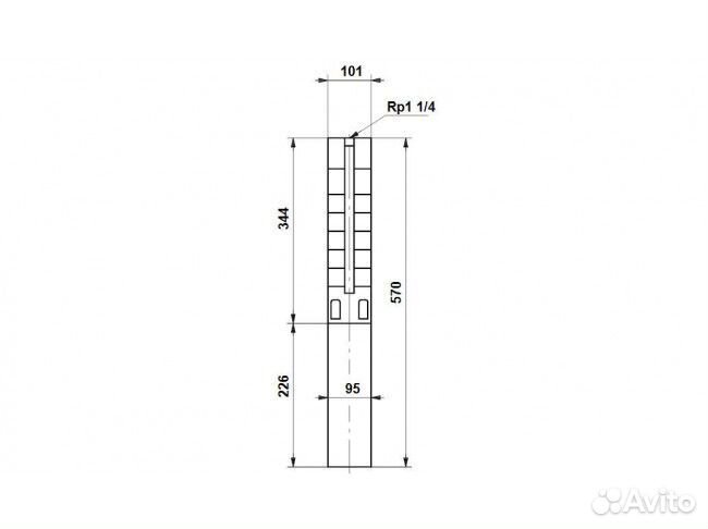 Насос cкважинный Grundfos SP 2A-9
