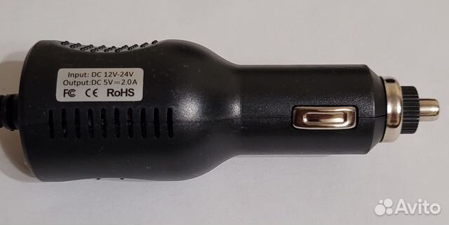 Зарядное устройств автомобильное mini-usb 5в 2А