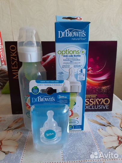 Бутылочка для кормления dr browns