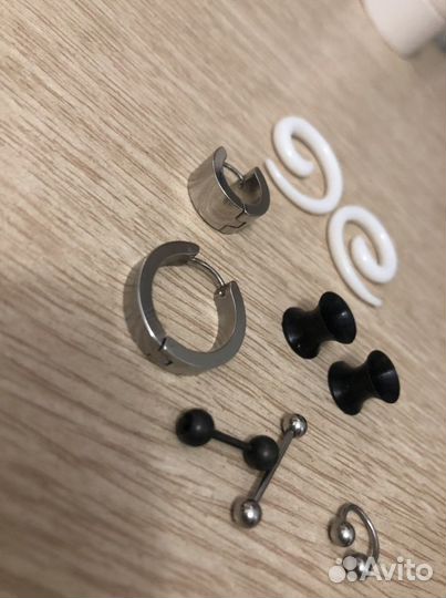 Пирсинг аксессуары,сережки,циркуляр,растяжки,тонел
