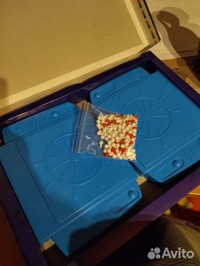 Настольная игра Морской бой Нет одного корабля