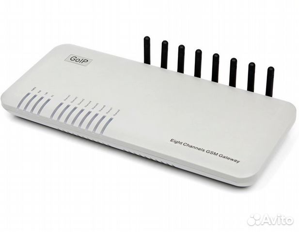 GoIP 8 GSM-VoIP шлюз (новый в упаковке)