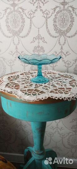 Купоросное стекло ваза для фруктов набор хрусталя